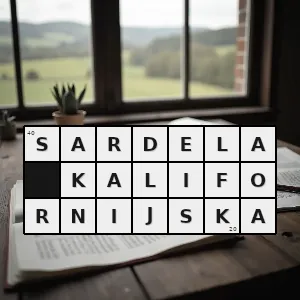 Hasło krzyżówkowe engraulis mordax gatunek morskiej ryby z rodziny sardelowatych engraulidae - sardela kalifornijska – rozwiązanie, synonimy, podpowiedzi i definicje krzyżówkowe